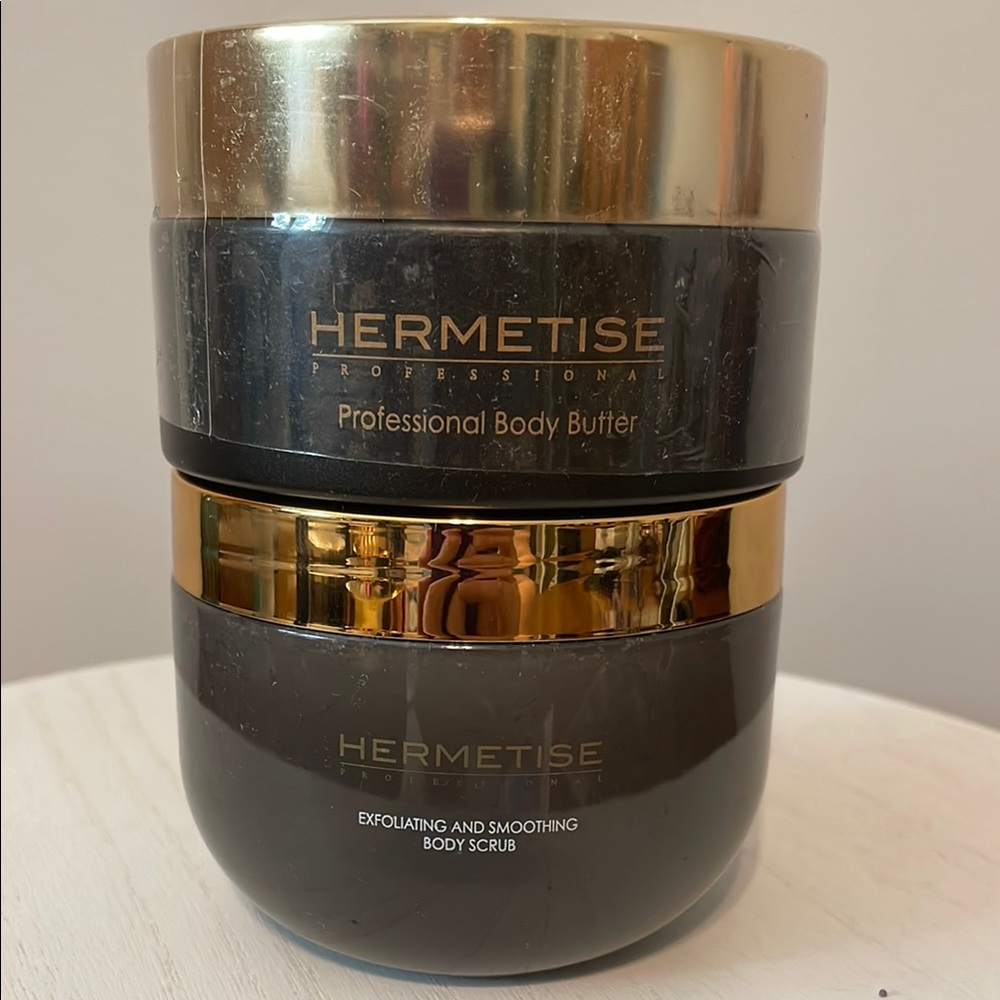Hermetise Professional Body Scrub & Butter Set